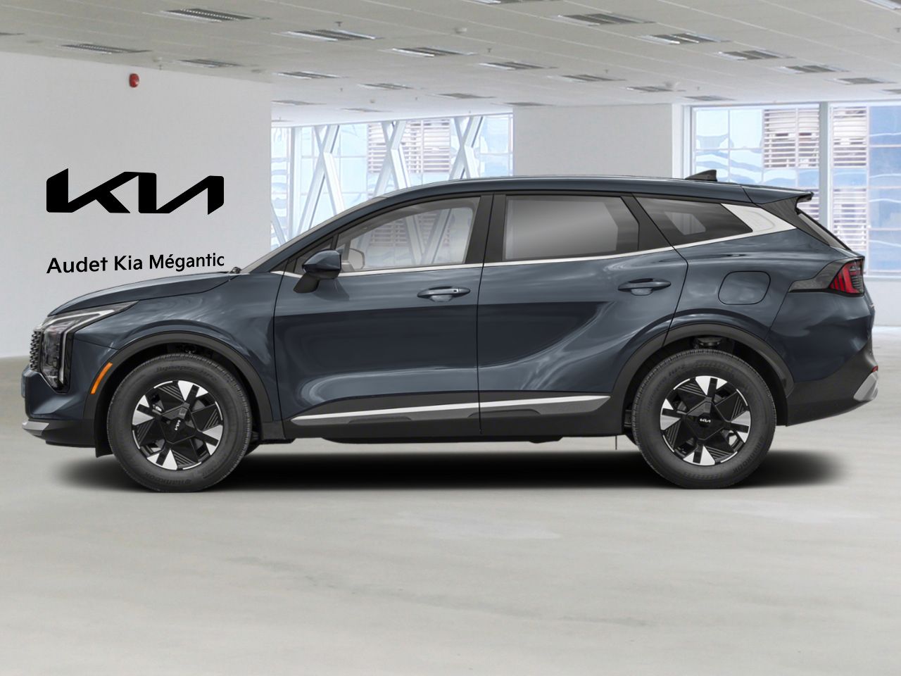 Kia Sportage hybride 2026 Gris gravit&eacute; Nantes - photo #2