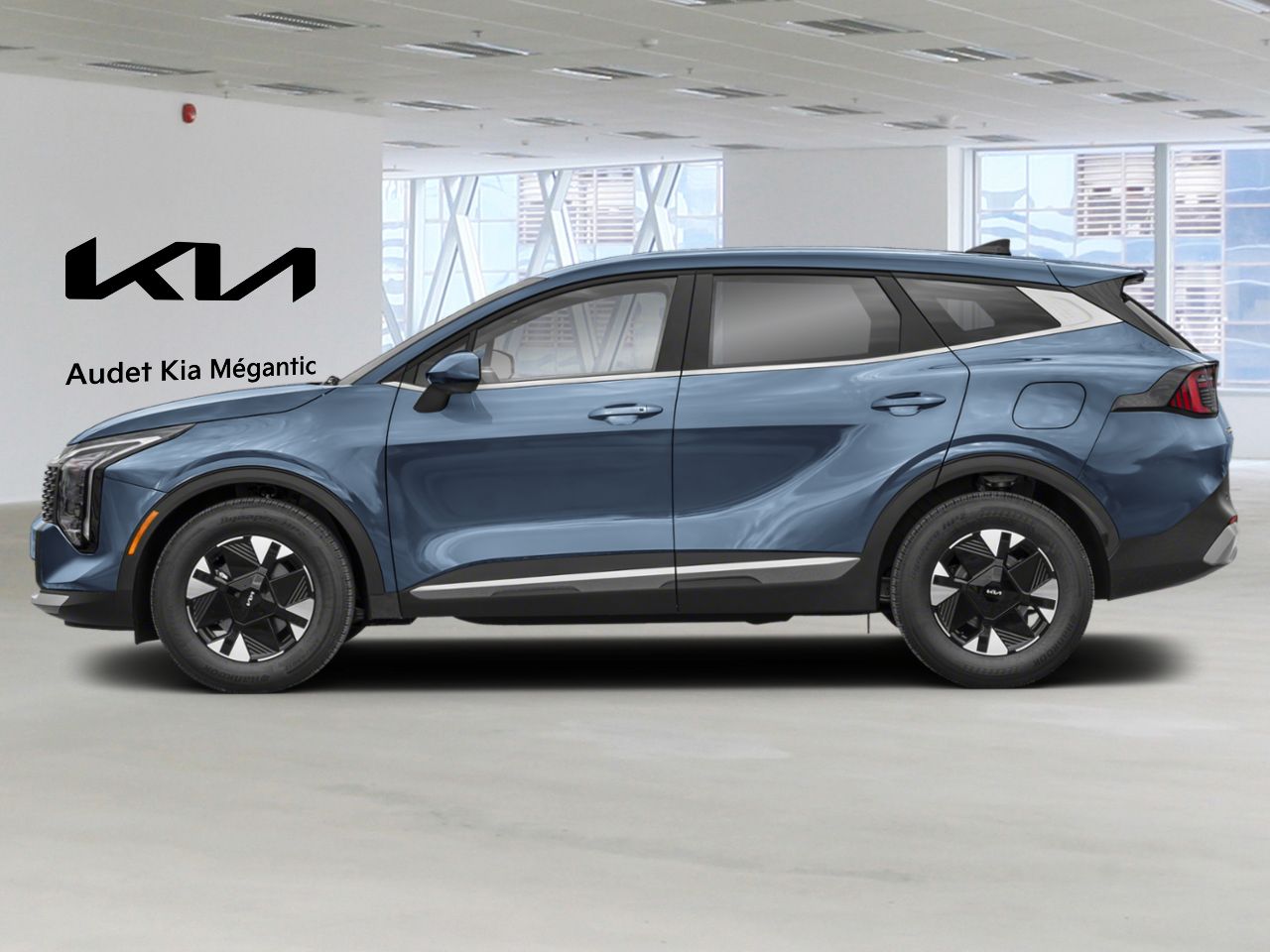 Kia Sportage hybride 2026 Bleu H&eacute;ritage Nantes - photo #2
