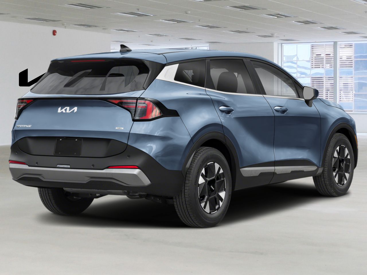 Kia Sportage hybride 2026 Bleu H&eacute;ritage Nantes - photo #1