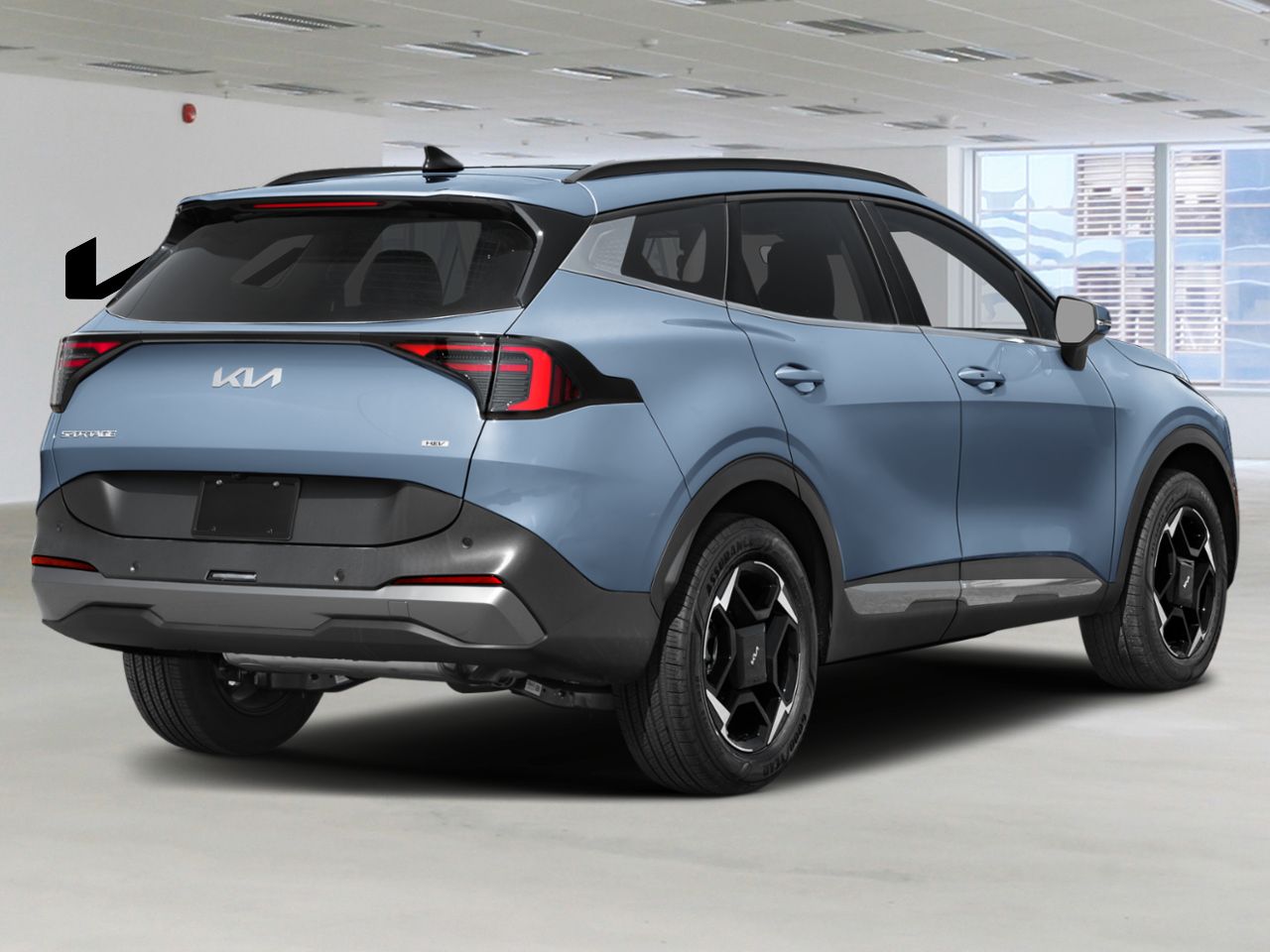 Kia Sportage hybride 2026 Bleu h&eacute;ritage Nantes - photo #2