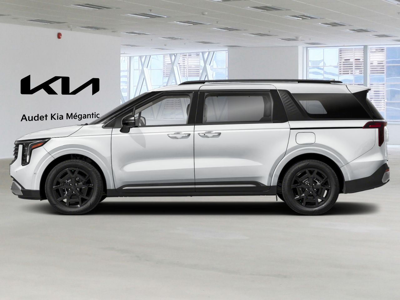 Kia Carnival hybride 2026 Blanc neige nacr&eacute; Nantes - photo #1