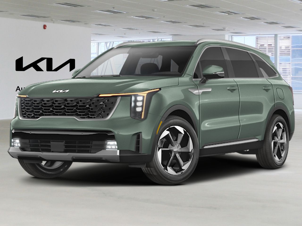 Kia Sorento hybride rechargeable 2026 Vert urbain Nantes - photo #0