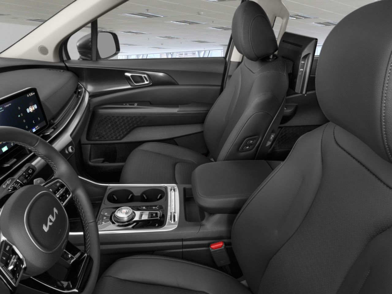 Kia Carnival hybride 2026 Blanc neige nacr&eacute; Nantes - photo #3