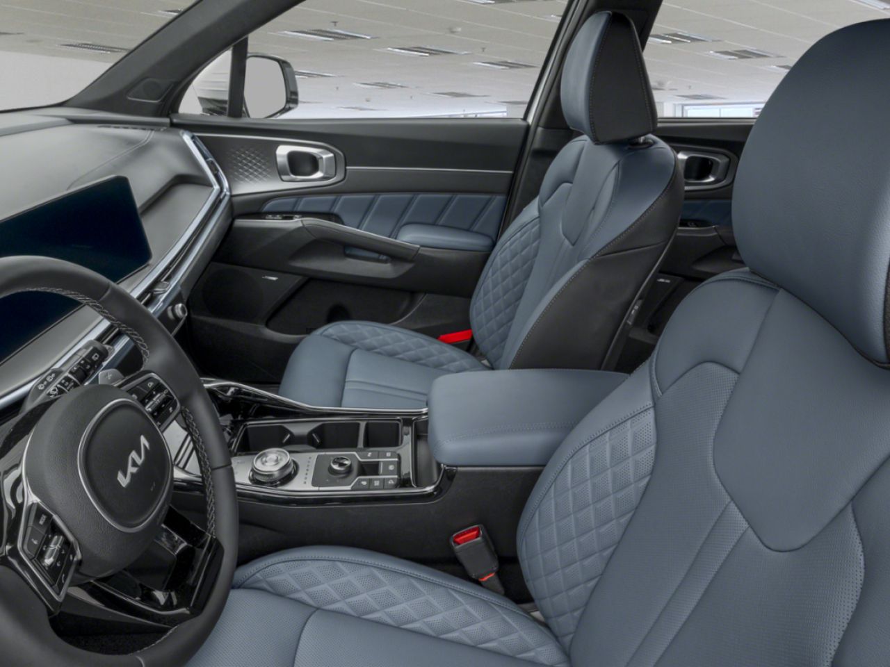 Kia Sorento hybride 2026 Blanc neige nacr&eacute; Nantes - photo #9