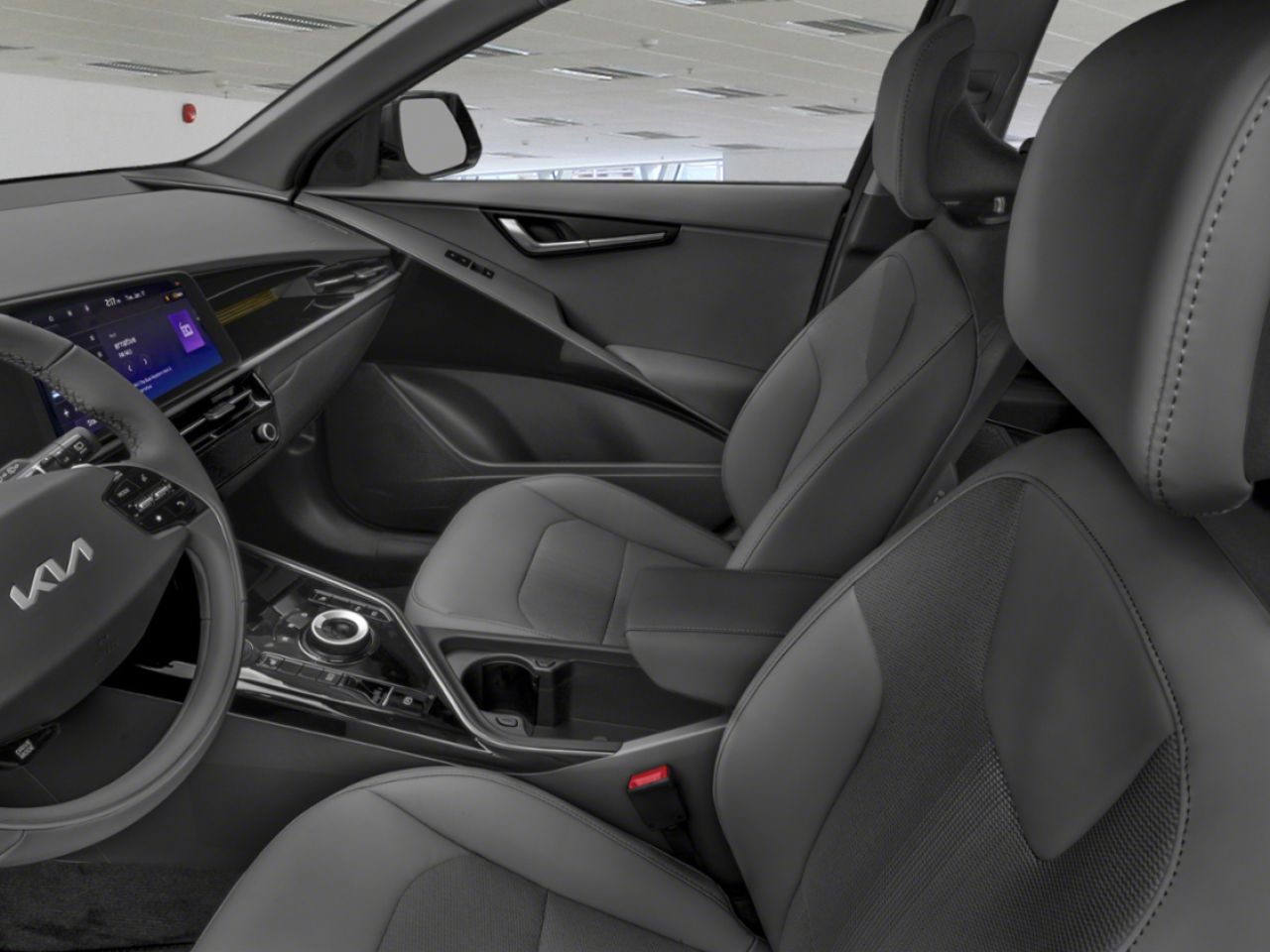 Kia Niro &eacute;lectrique 2026 Vert paysage urbain Nantes - photo #10