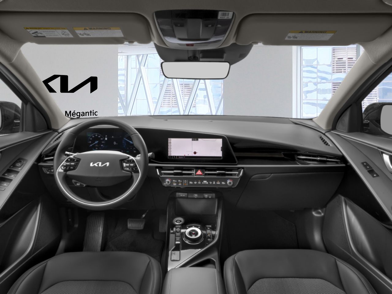 Kia Niro &eacute;lectrique 2026 Gris acier Nantes - photo #12