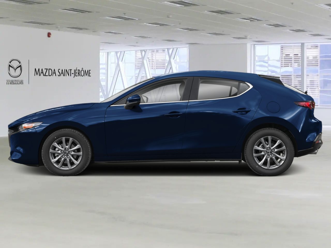 2026 MAZDA Mazda3 Sport GS TI i-ACTIV BA Deep Crystal Blue Mica Saint-J&eacute;r&ocirc;me - photo #1