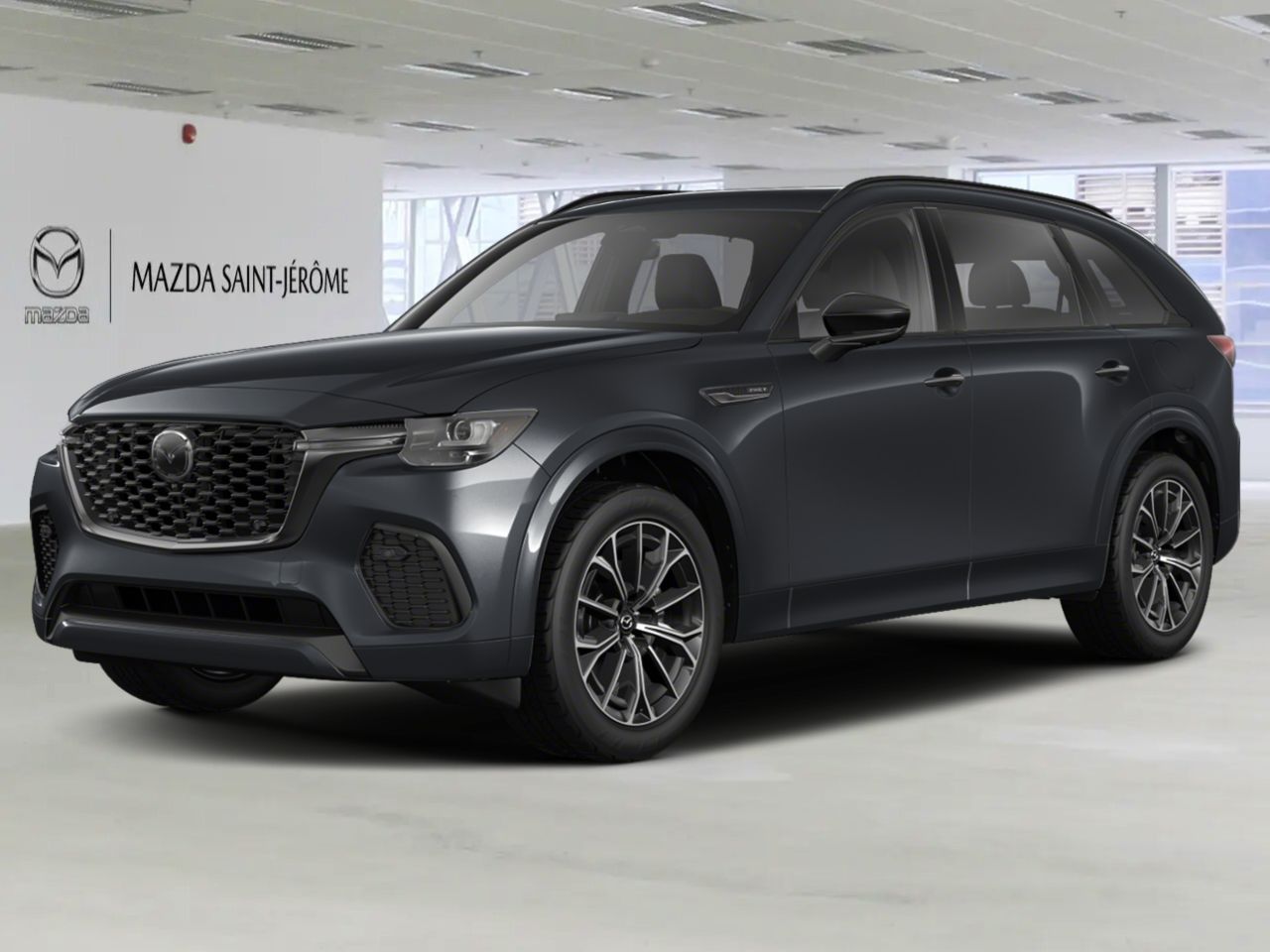 MAZDA CX-70 hybride rechargeable GT TI 2026 Noir de jais mica Saint-J&eacute;r&ocirc;me - photo #0