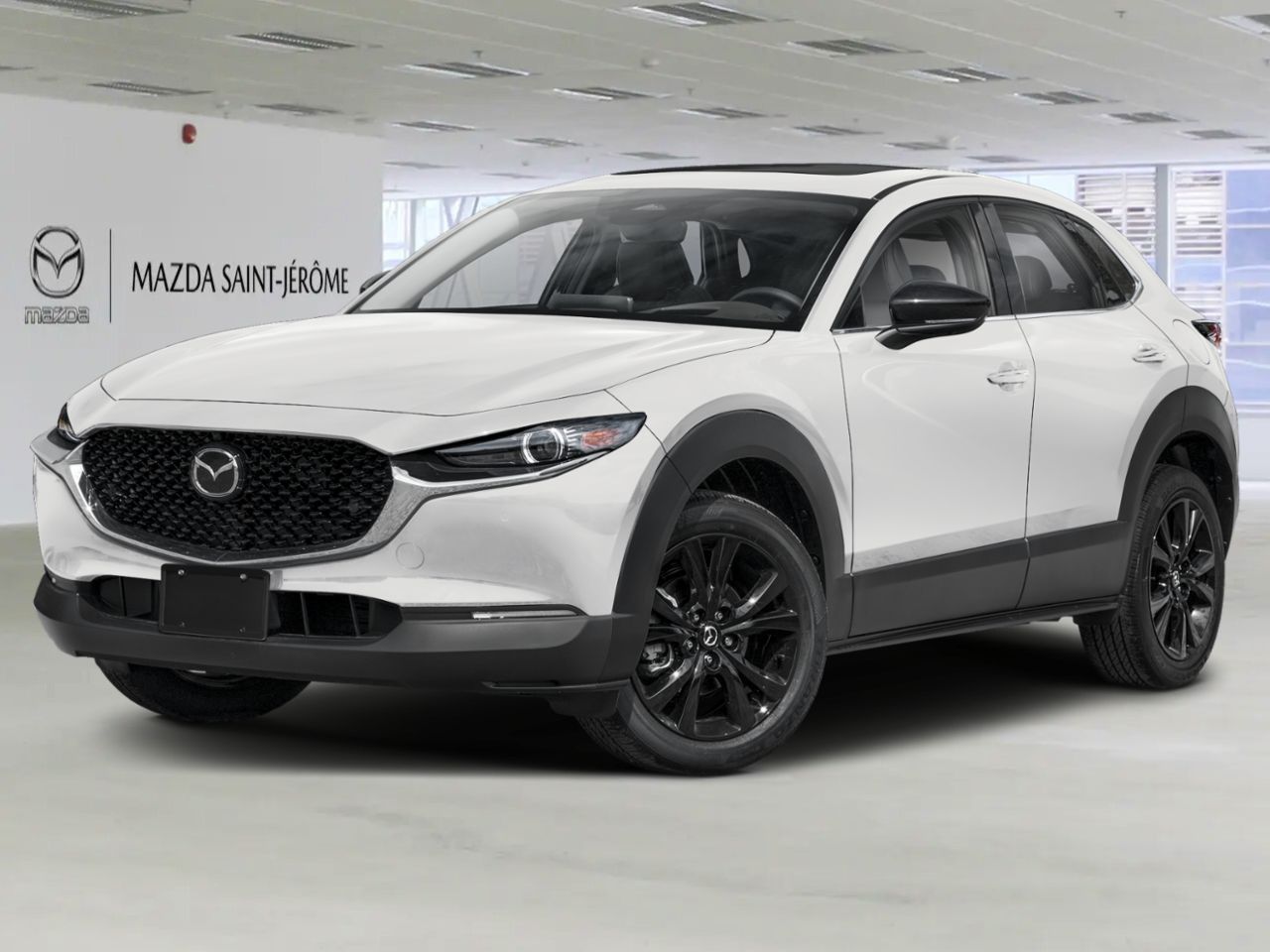 2026 MAZDA CX-30 GT TI avec moteur turbo Snowflake White Pearl Saint-J&eacute;r&ocirc;me - photo #0