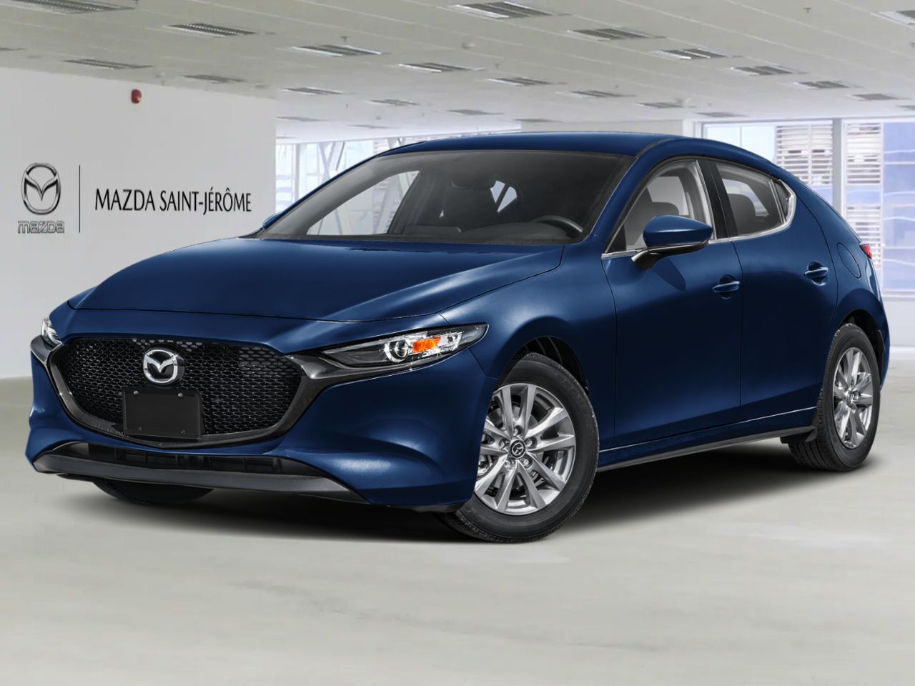 MAZDA Mazda3 Sport GX TA BA 2026 Bleu cristal fonc&eacute; mica Saint-J&eacute;r&ocirc;me - photo #0