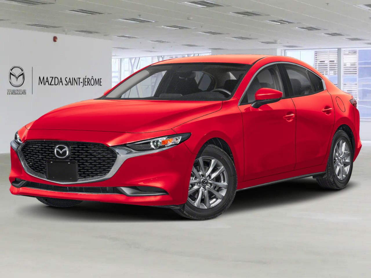 MAZDA Mazda3 GX TA 2026 Rouge vibrant cristal m&eacute;tallis&eacute; Saint-J&eacute;r&ocirc;me - photo #0