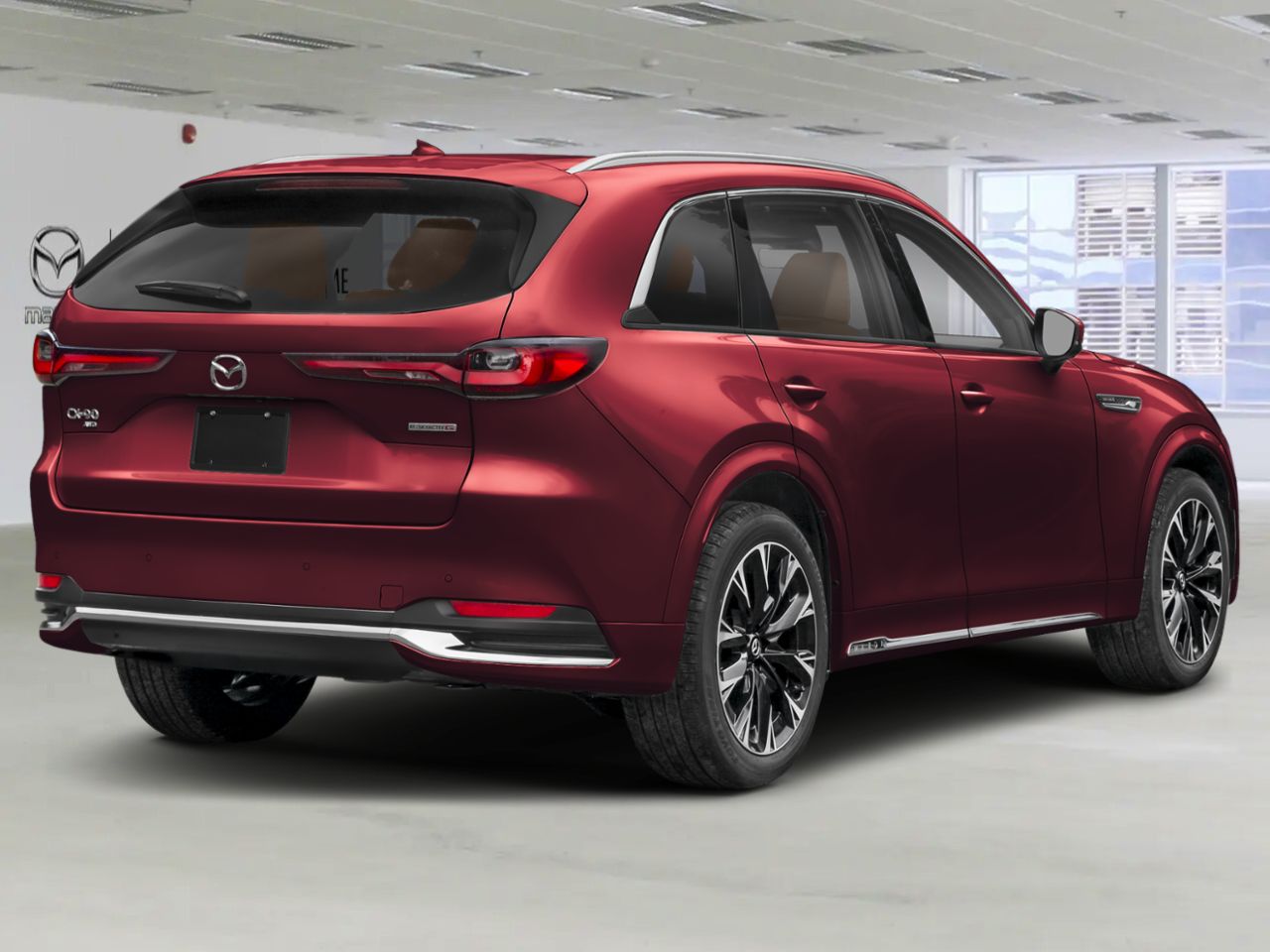 MAZDA CX-90 MHEV SIGNATURE Signature TI 2026 ROUGE ARTISANAL M&Eacute;TALLIS&Eacute;-BLANC PUR Saint-J&eacute;r&ocirc;me - photo #2