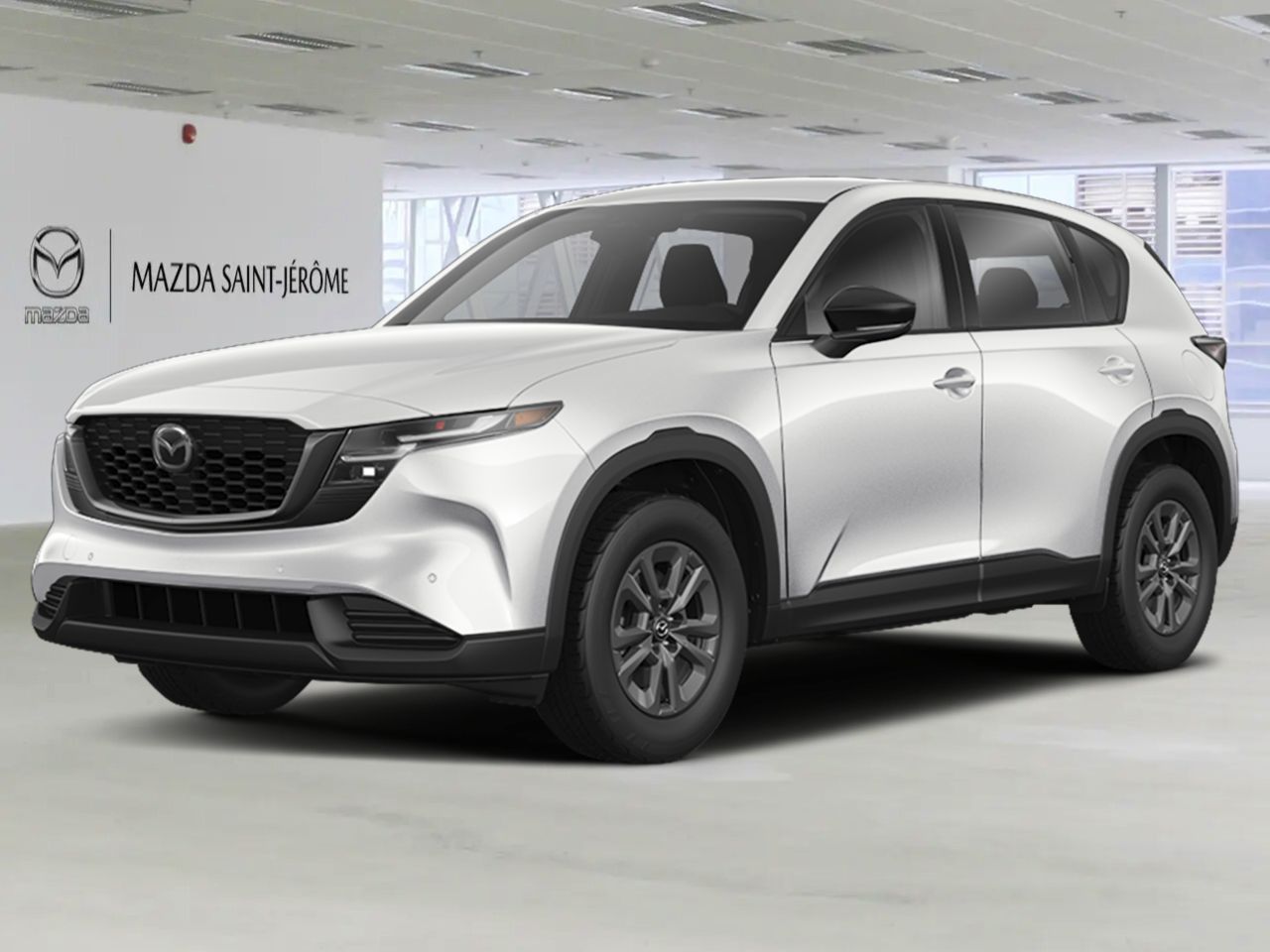MAZDA CX-5 GX TI 2026 Blanc rhodium m&eacute;tallis&eacute; Saint-J&eacute;r&ocirc;me - photo #0