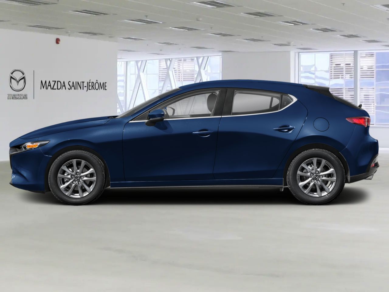 MAZDA Mazda3 Sport GX TA BA 2026 Bleu cristal fonc&eacute; mica Saint-J&eacute;r&ocirc;me - photo #2