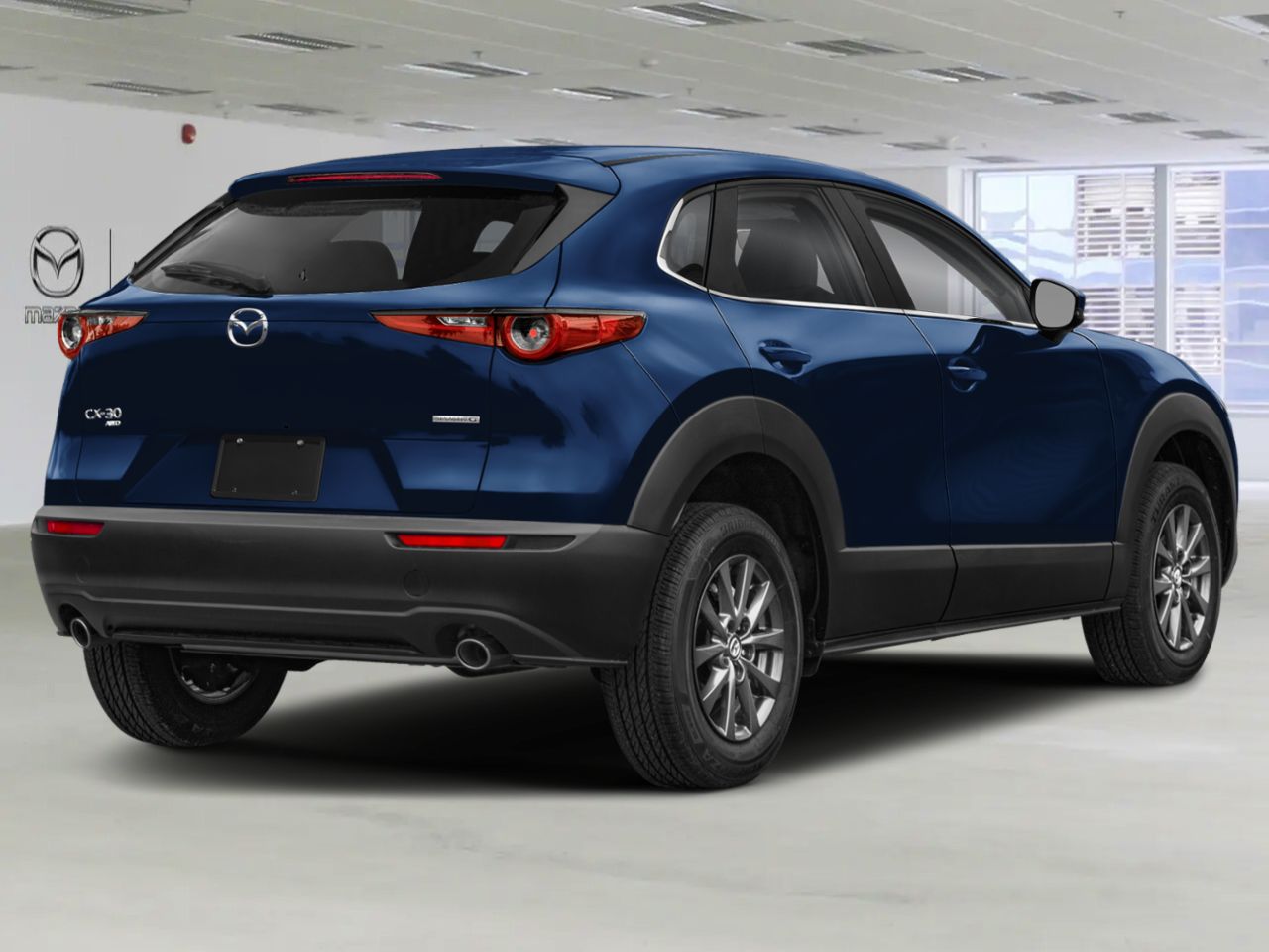 MAZDA CX-30 GX TI 2026 Bleu cristal fonc&eacute; mica Saint-J&eacute;r&ocirc;me - photo #1