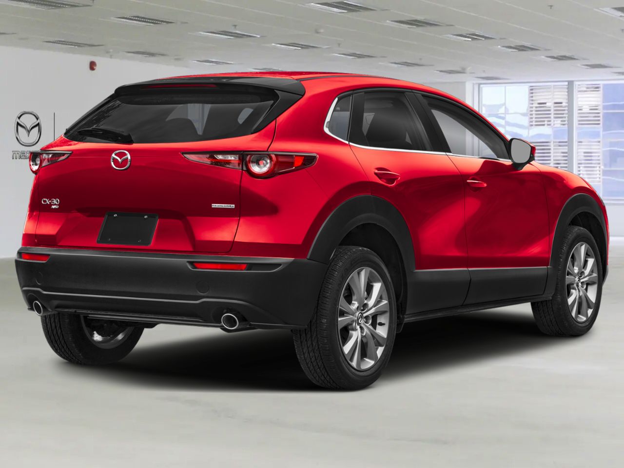 MAZDA CX-30 GS TI 2026 Rouge vibrant cristal m&eacute;tallis&eacute; Saint-J&eacute;r&ocirc;me - photo #2