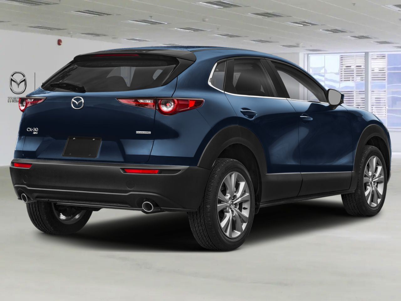 MAZDA CX-30 GS TI 2026 Bleu cristal fonc&eacute; mica Saint-J&eacute;r&ocirc;me - photo #2