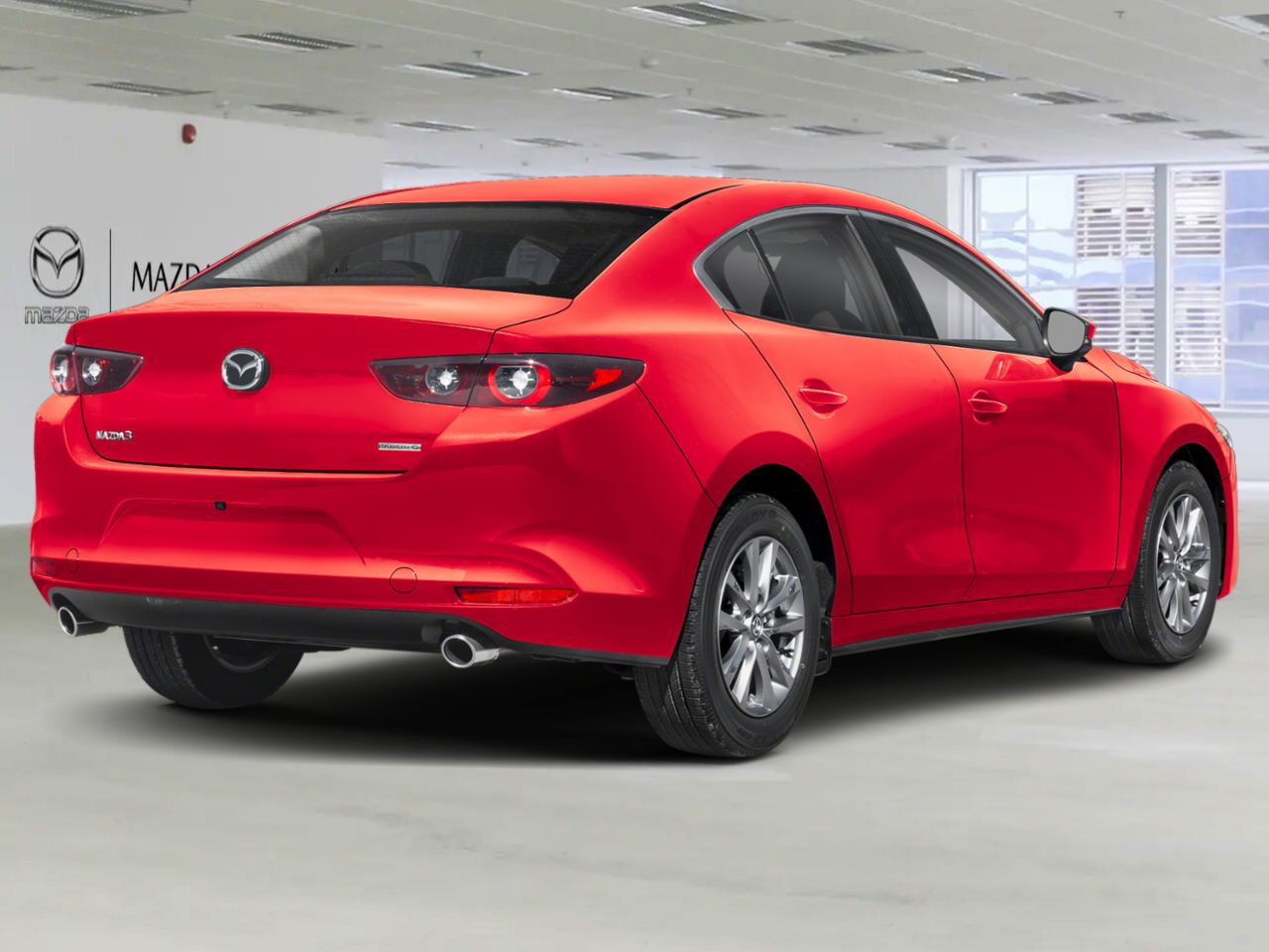 MAZDA Mazda3 GX TA 2026 Rouge vibrant cristal m&eacute;tallis&eacute; Saint-J&eacute;r&ocirc;me - photo #1