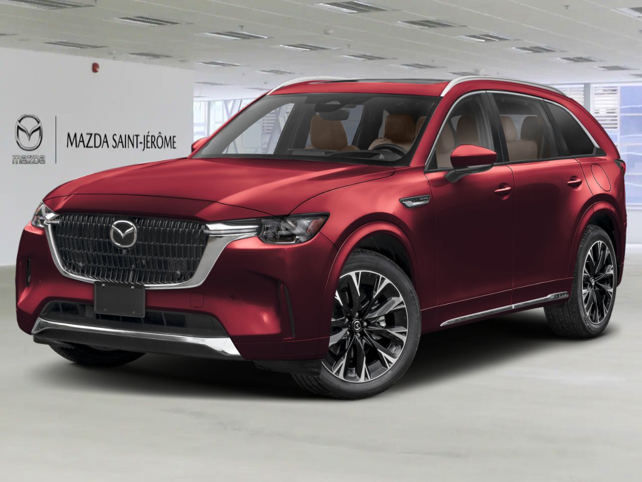 MAZDA CX-90 MHEV SIGNATURE Signature TI 2026 ROUGE ARTISANAL M&Eacute;TALLIS&Eacute;-BLANC PUR Saint-J&eacute;r&ocirc;me - photo #0