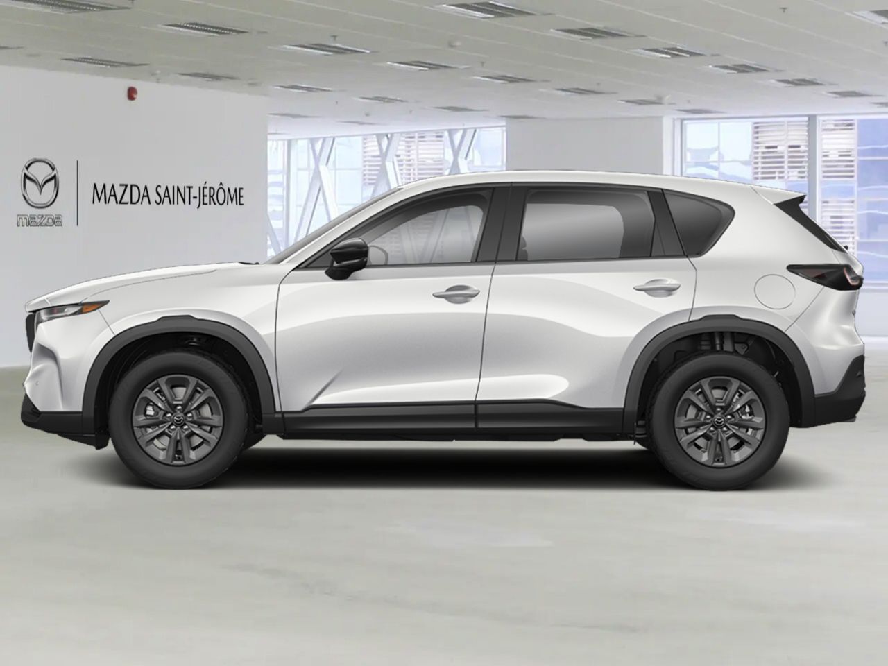 MAZDA CX-5 GX TI 2026 Blanc rhodium m&eacute;tallis&eacute; Saint-J&eacute;r&ocirc;me - photo #1