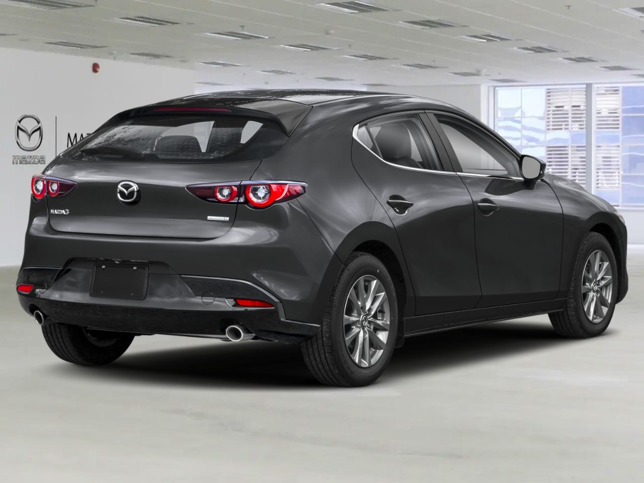 MAZDA Mazda3 Sport GS TA BA 2025 Gris m&eacute;canique m&eacute;tallis&eacute; Saint-J&eacute;r&ocirc;me - photo #2