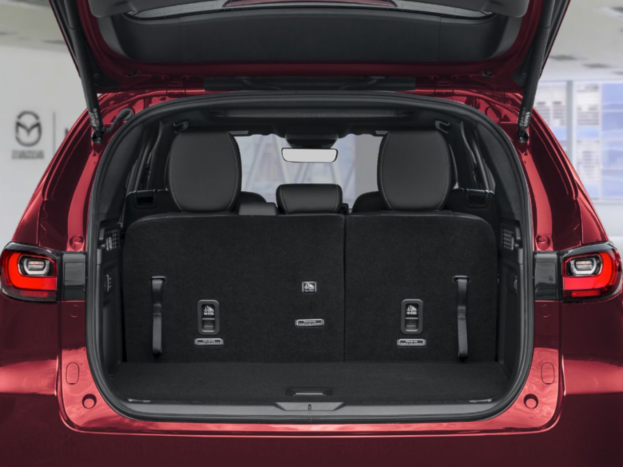 MAZDA CX-90 hybride rechargeable GT TI 2026 Rouge artisanal cristal m&eacute;tallis&eacute; Saint-J&eacute;r&ocirc;me - photo #4