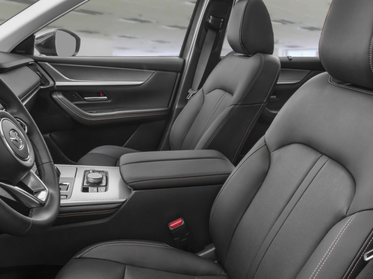 MAZDA CX-90 hybride l&eacute;ger GT TI 2026 Noir de jais mica Saint-J&eacute;r&ocirc;me - photo #7