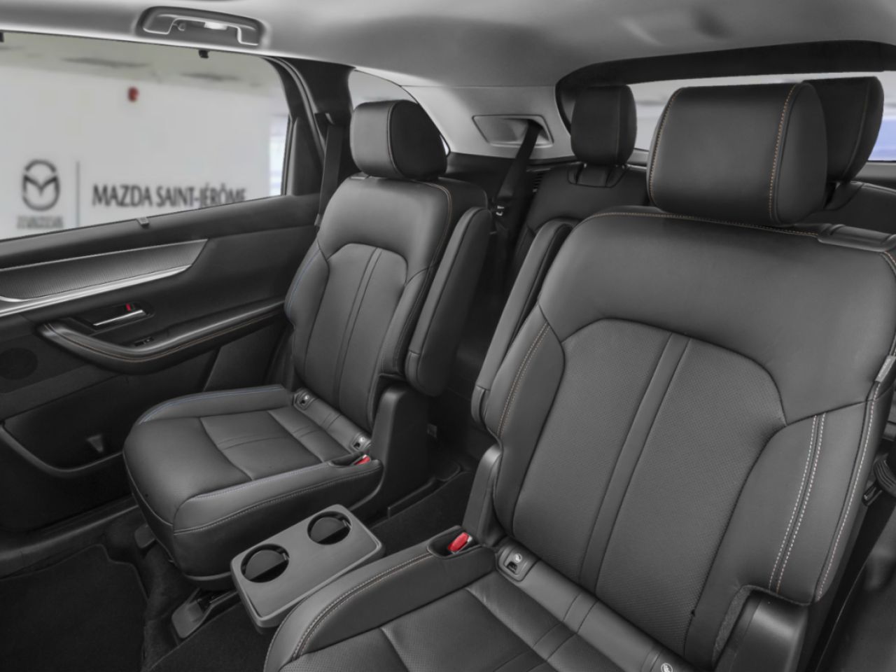 MAZDA CX-90 hybride l&eacute;ger GT TI 2026 Noir de jais mica Saint-J&eacute;r&ocirc;me - photo #6