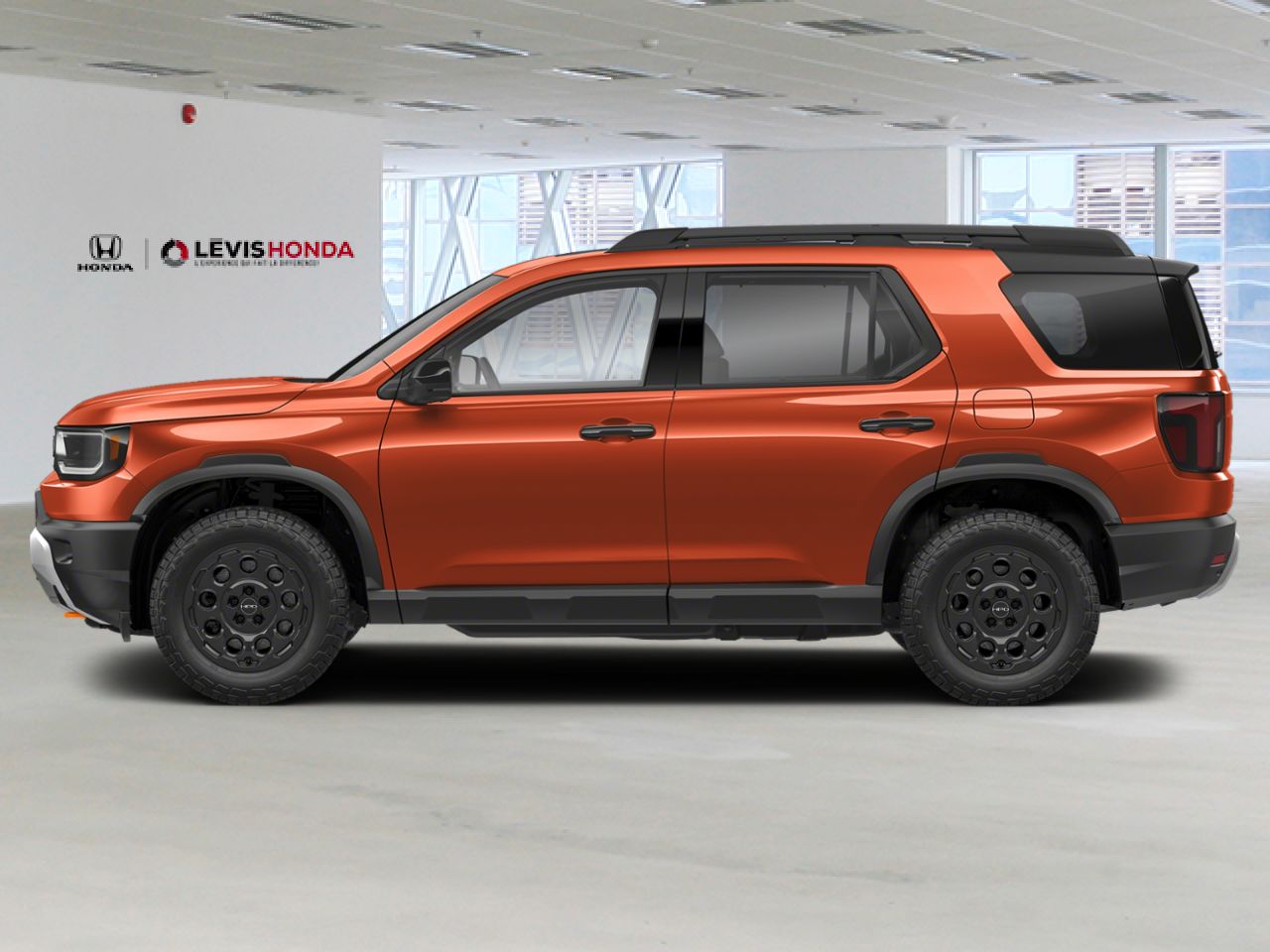 Honda PASSPORT TRAILSPORT TOURING BLACKOUT PASSPORT TRAILSPORT TOURING BLACKOUT 2026 Orange L&eacute;vis - photo #1