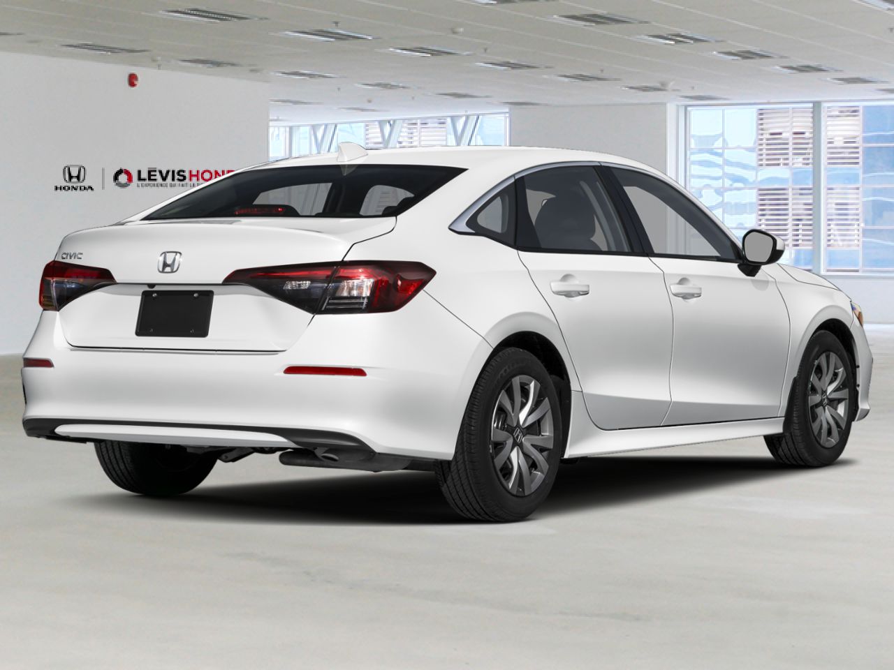 2026 Honda Civic Sedan CIVIC SDN LX Platinum White Pearl L&eacute;vis - photo #1