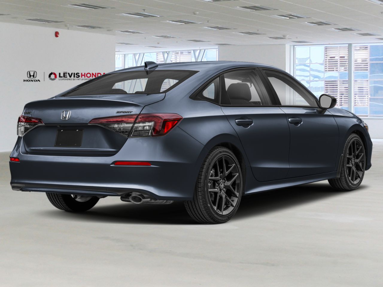 2026 HONDA Civic Sedan Meteoroid Grey Metallic L&eacute;vis - photo #1