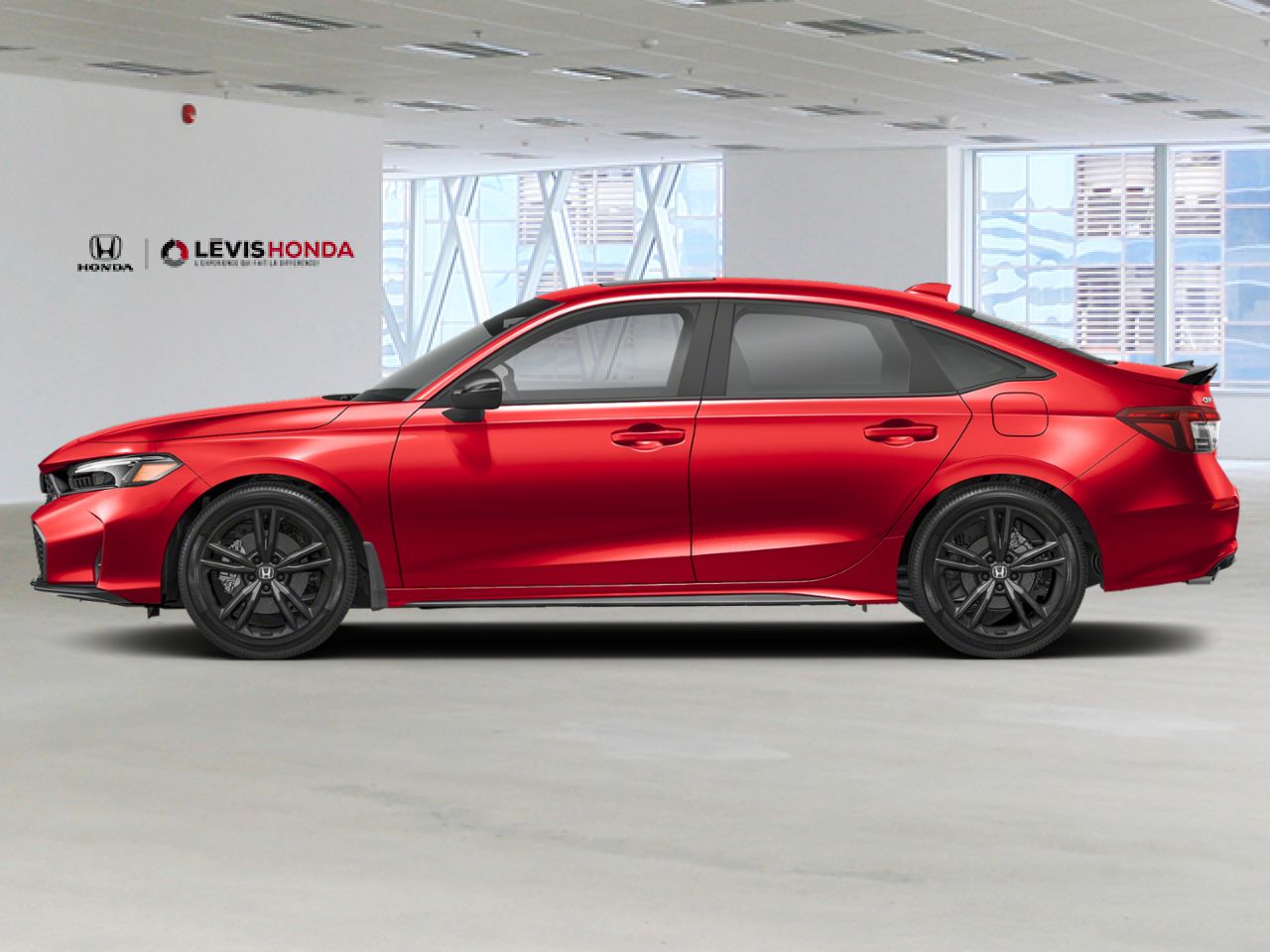 2026 HONDA Civic Si Sedan Rallye Red L&eacute;vis - photo #1