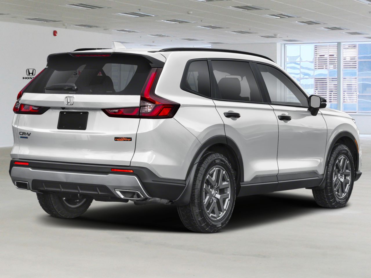 2026 HONDA CR-V TRAILSPORT HYBRID White L&eacute;vis - photo #2
