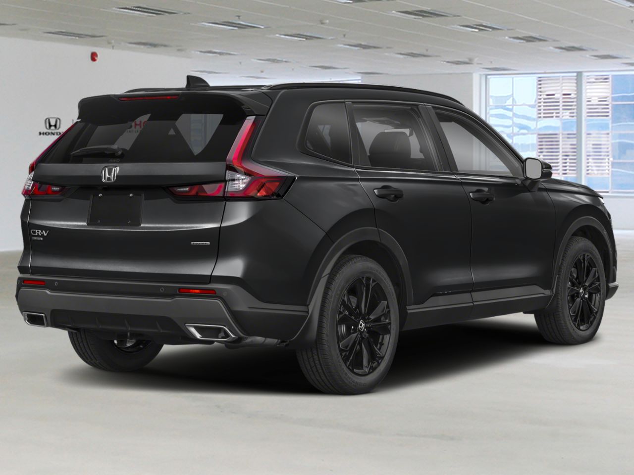 2026 Honda CR-V TOURING HYBRID Black L&eacute;vis - photo #2