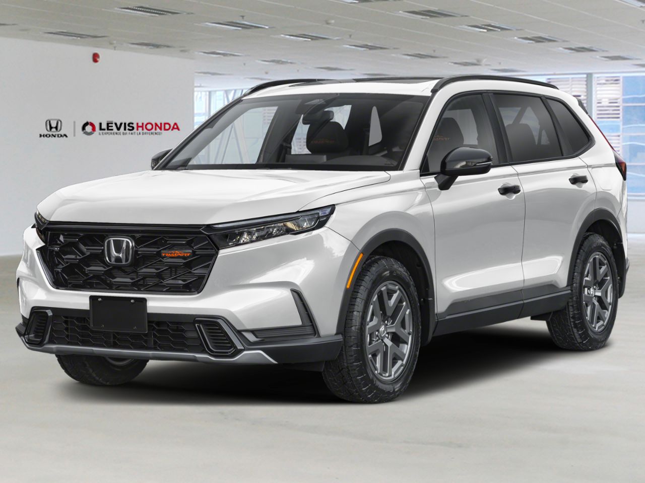 2026 HONDA CR-V TRAILSPORT HYBRID White L&eacute;vis - photo #0