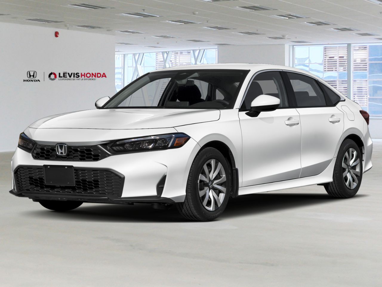 2026 Honda Civic Sedan CIVIC SDN LX Platinum White Pearl L&eacute;vis - photo #0