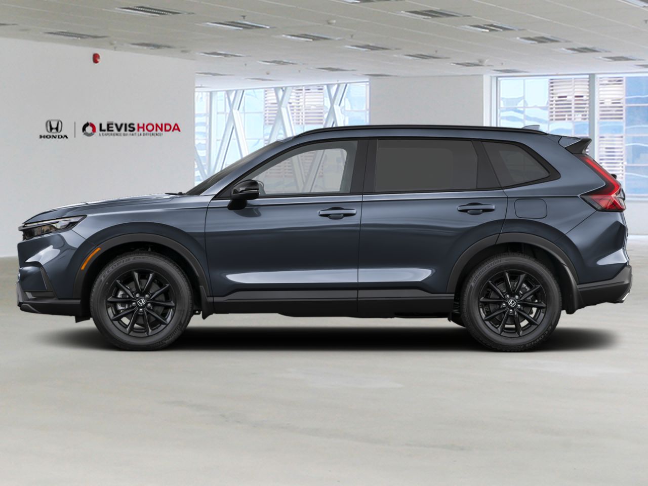 HONDA CR-V hybride 2026 Gris m&eacute;t&eacute;orite m&eacute;tallis&eacute; L&eacute;vis - photo #1
