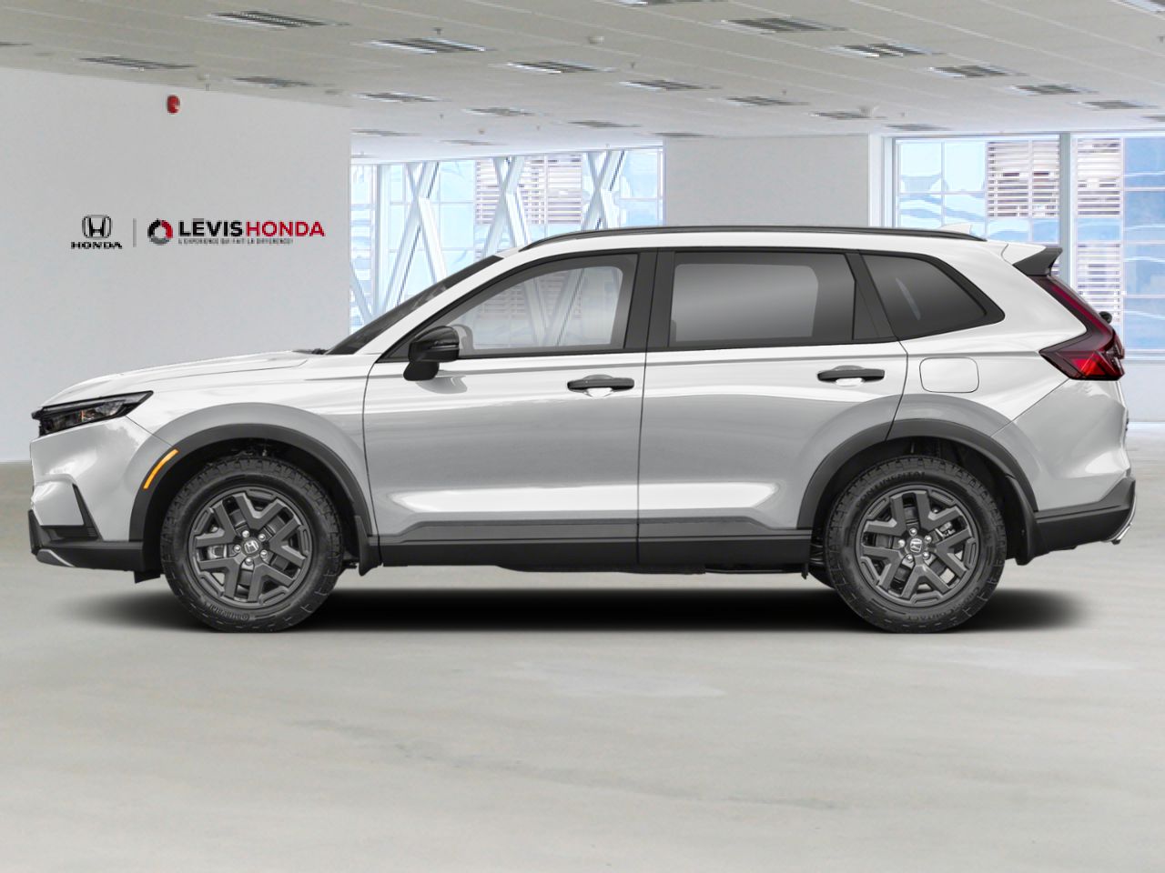 2026 HONDA CR-V TRAILSPORT HYBRID White L&eacute;vis - photo #1