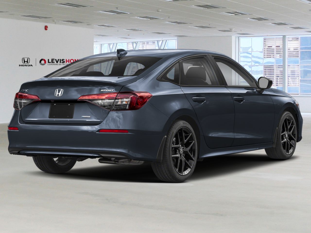 HONDA CIVIC SDN SPORT HYBRID Sport eCVT 2026 GRIS M&Eacute;T&Eacute;ORITE M&Eacute;TALLIS&Eacute;(NH-904M)-GRIS L&eacute;vis - photo #1