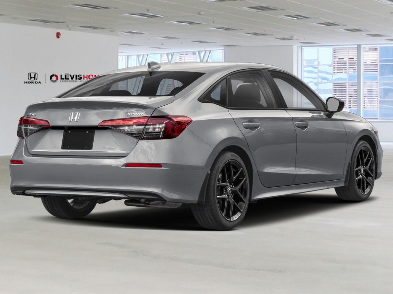 Honda CIVIC SDN SPORT HYBRID CIVIC SDN SPORT HYBRID 2026 Argent L&eacute;vis - photo #1