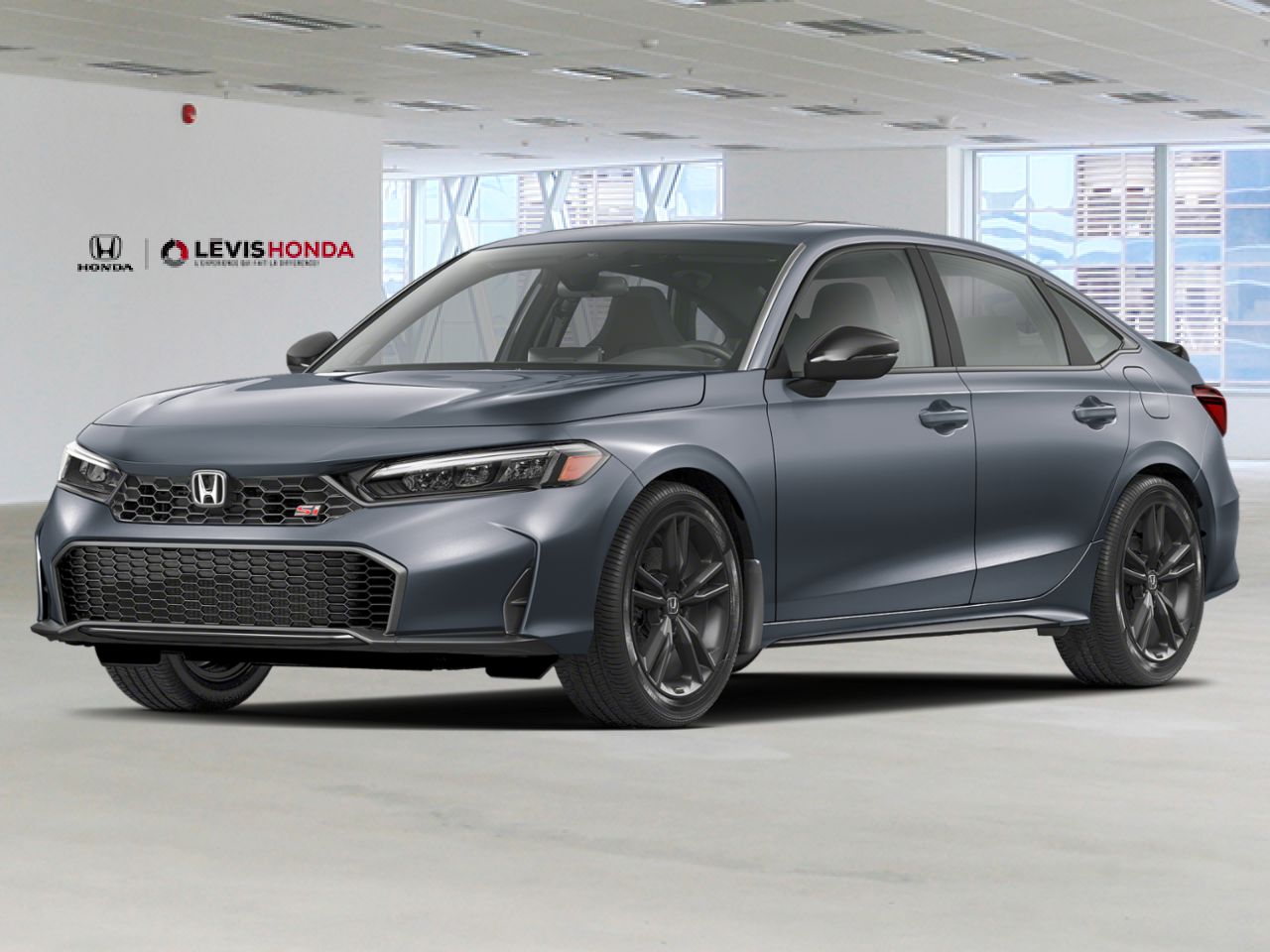 2026 Honda CIVIC SDN SI CIVIC SDN SI GRIS URBAIN NACR (NH-912P)-NOIR-ROUGE L&eacute;vis - photo #0