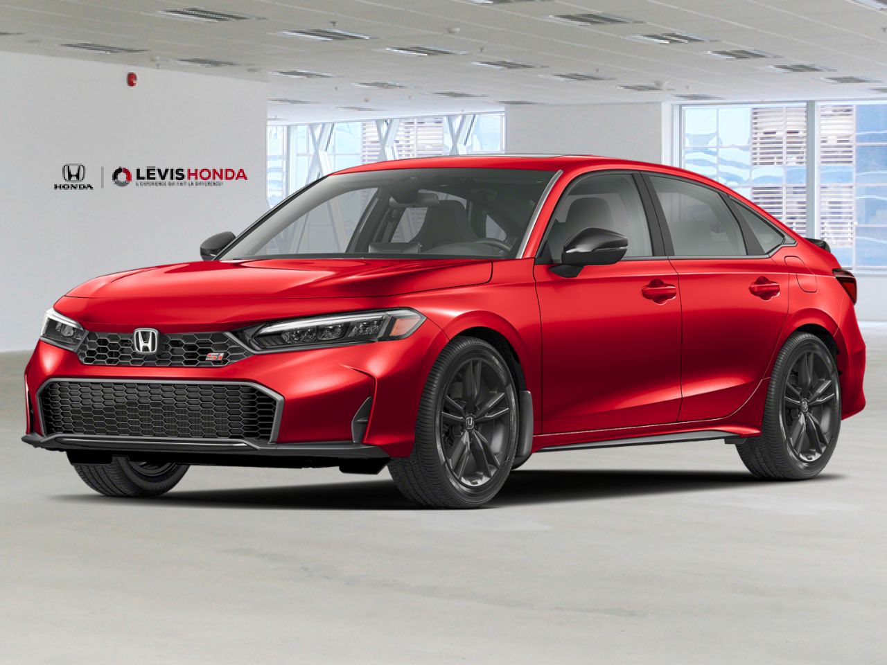 2026 HONDA Civic Si Sedan Rallye Red L&eacute;vis - photo #0