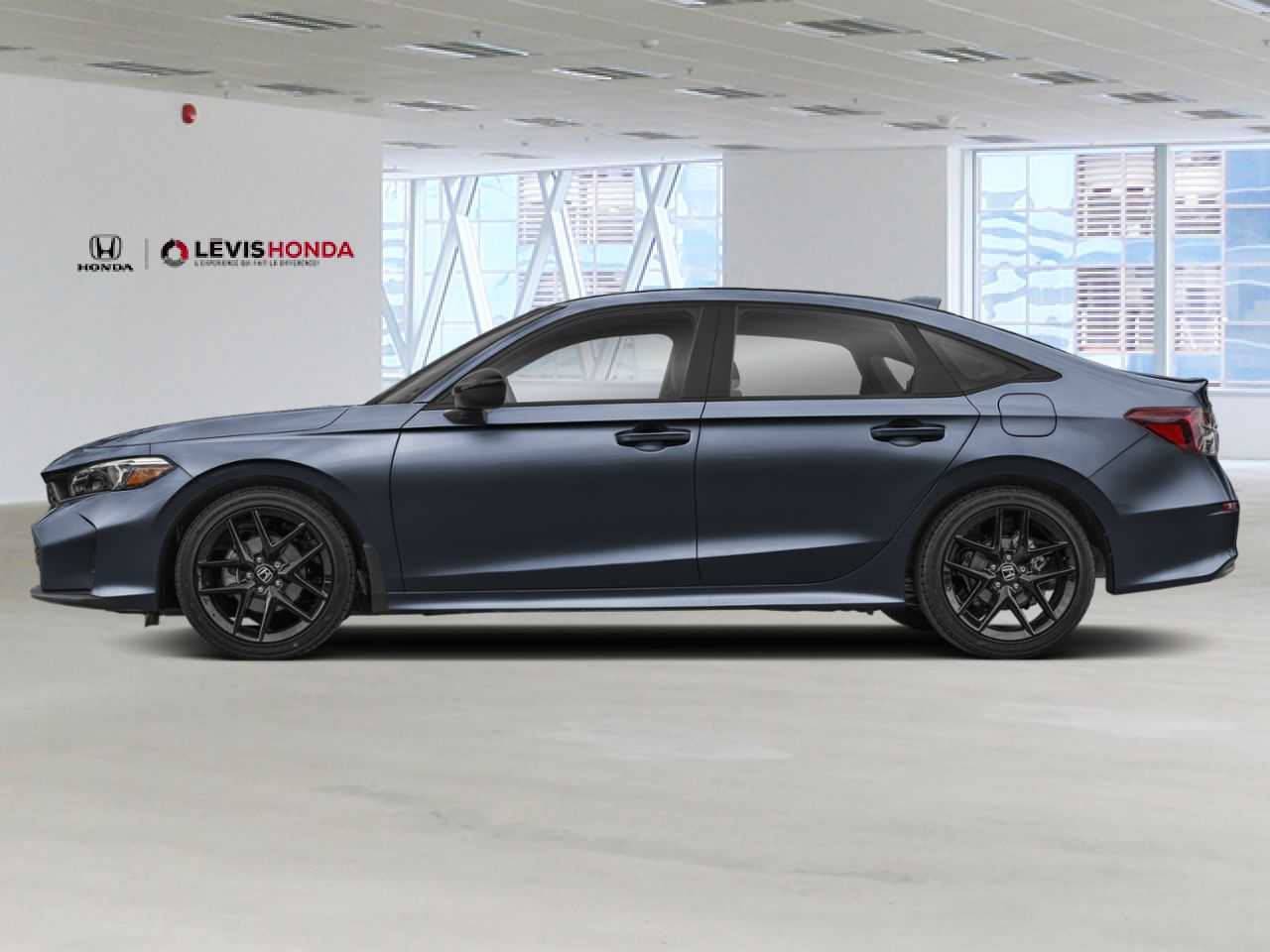 2026 HONDA Civic Sedan Meteoroid Grey Metallic L&eacute;vis - photo #2