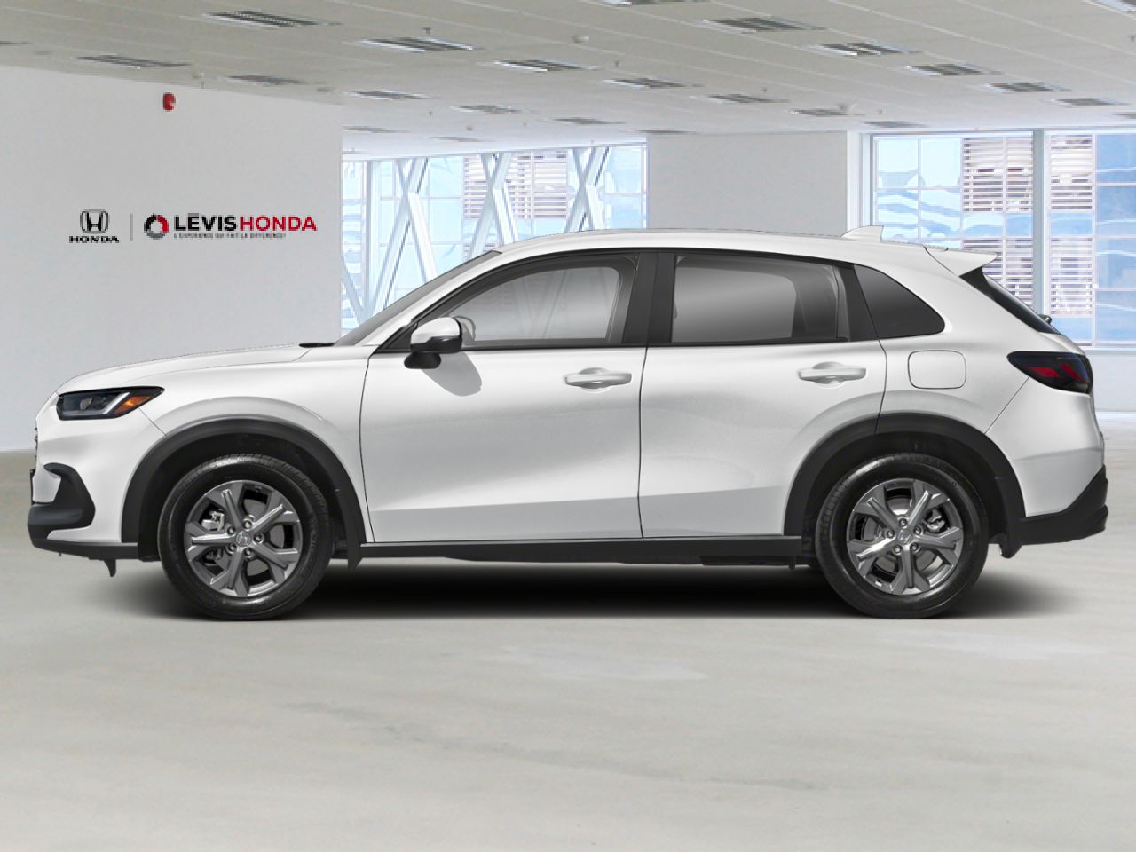 HONDA HR-V LX 2RM 2027 Blanc platine nacr&eacute; L&eacute;vis - photo #1