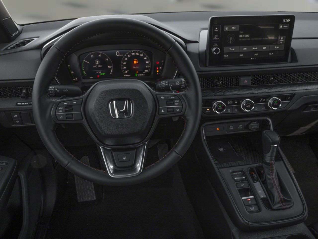 HONDA CR-V hybride 2026 Argent reflet solaire m&eacute;tallis&eacute; L&eacute;vis - photo #3