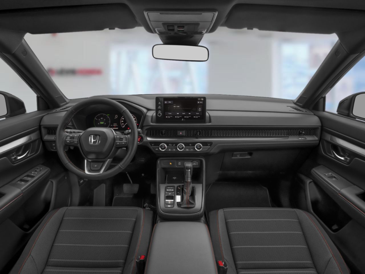 HONDA CR-V hybride Sport Traction Int&eacute;grale 2026 Noir cristal nacr&eacute; L&eacute;vis - photo #8
