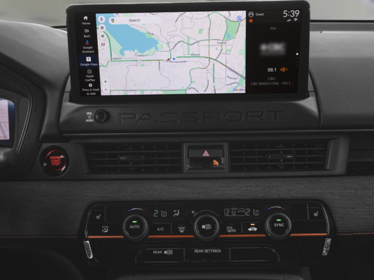 Honda PASSPORT TRAILSPORT PASSPORT TRAILSPORT 2026 Noir L&eacute;vis - photo #5