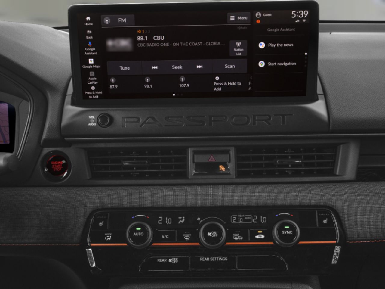 Honda PASSPORT TRAILSPORT PASSPORT TRAILSPORT 2026 Noir L&eacute;vis - photo #6