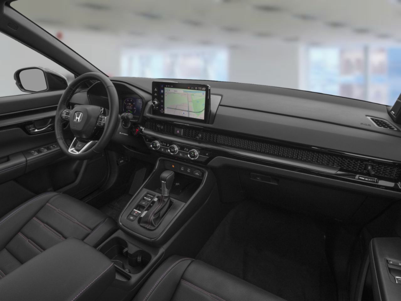 HONDA CR-V hybride 2026 Noir cristal nacr&eacute; L&eacute;vis - photo #7