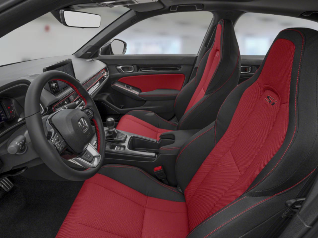 2026 Honda CIVIC SDN SI CIVIC SDN SI NOIR CRISTAL NACR (NH-731P)-NOIR-ROUGE L&eacute;vis - photo #4